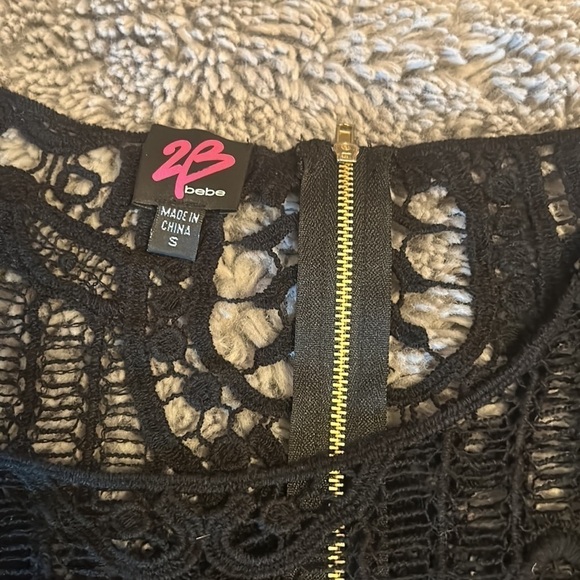 2B Bebe Crochet Top - Picture 4 of 10